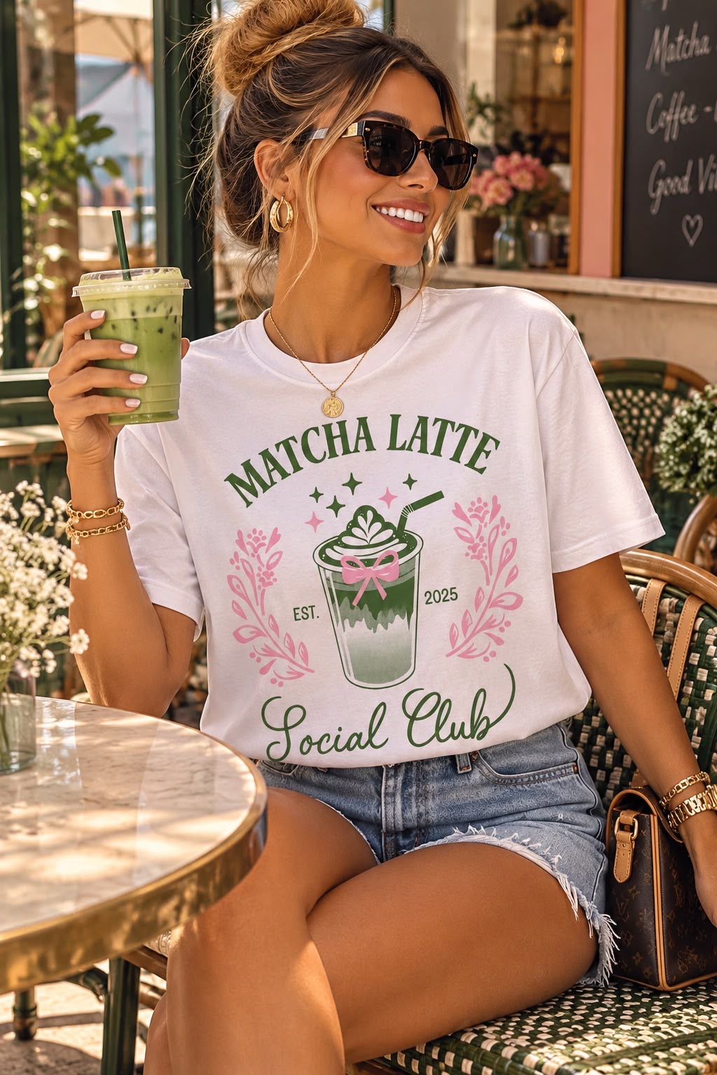 Blusa Farm Matcha