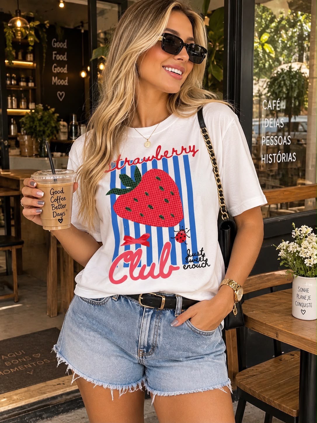 Blusa Farm Strawberry