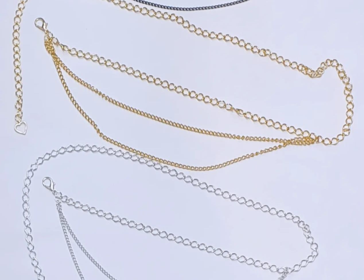 Corrente Trio Prata (Kit com 3)
