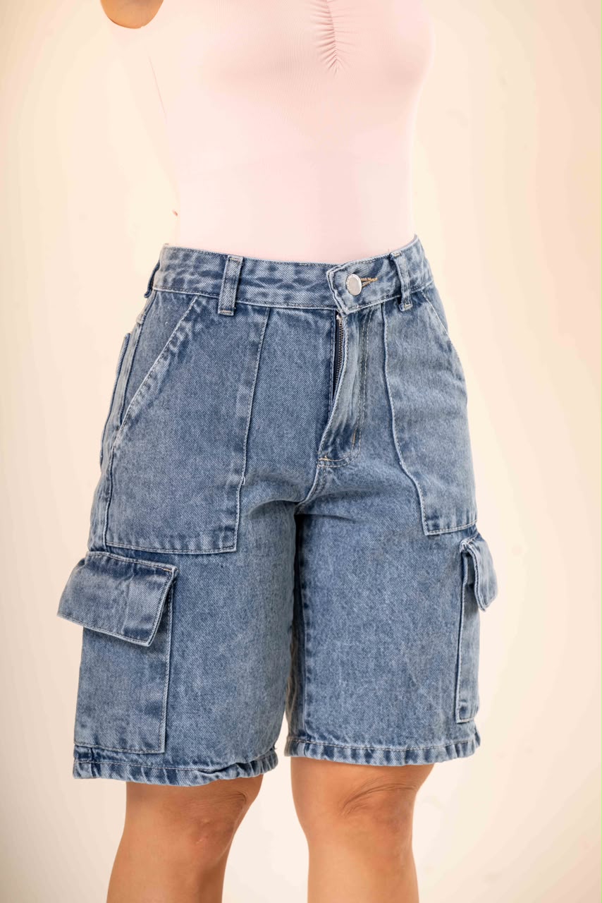 Bermuda Jeans Plus 